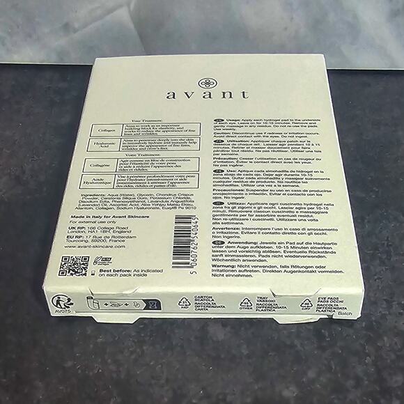 Avant New Hydra-Bright Collagen Eye Restoring Pads 3 pairs - Picture 7 of 9